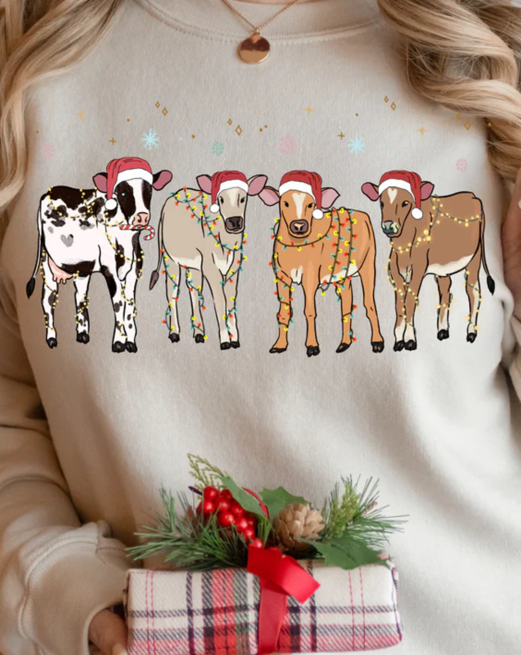 CHRISTMAS COWS