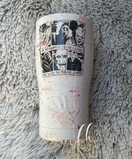 HORROR TAROT CARDS TUMBLER