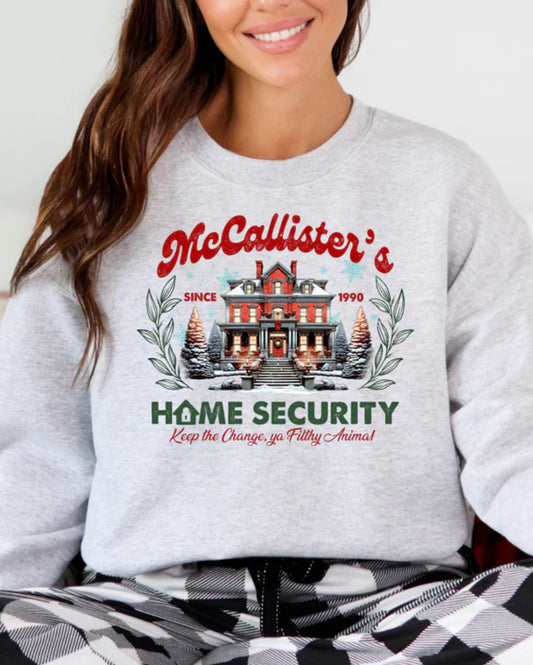 MCALLISTERS HOME SECURITY