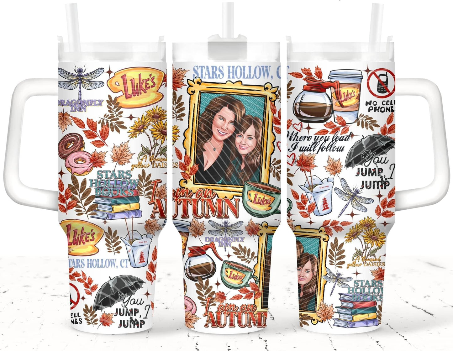 GILMORE GIRL 40OZ TUMBLER