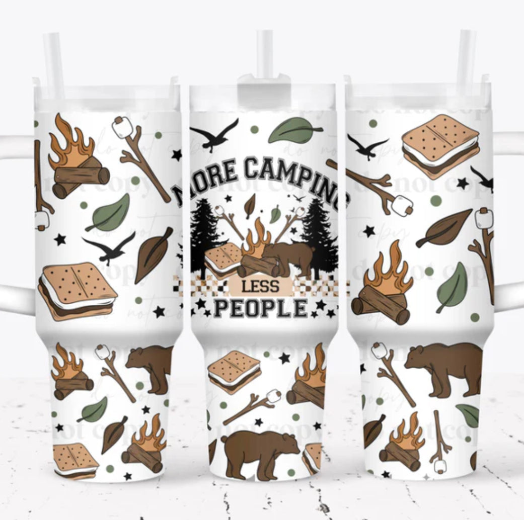 MORE CAMPING 40OZ TUMBLER