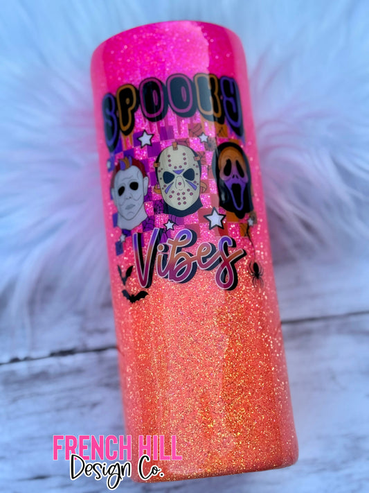 SPOOKY VIBES TUMBLER